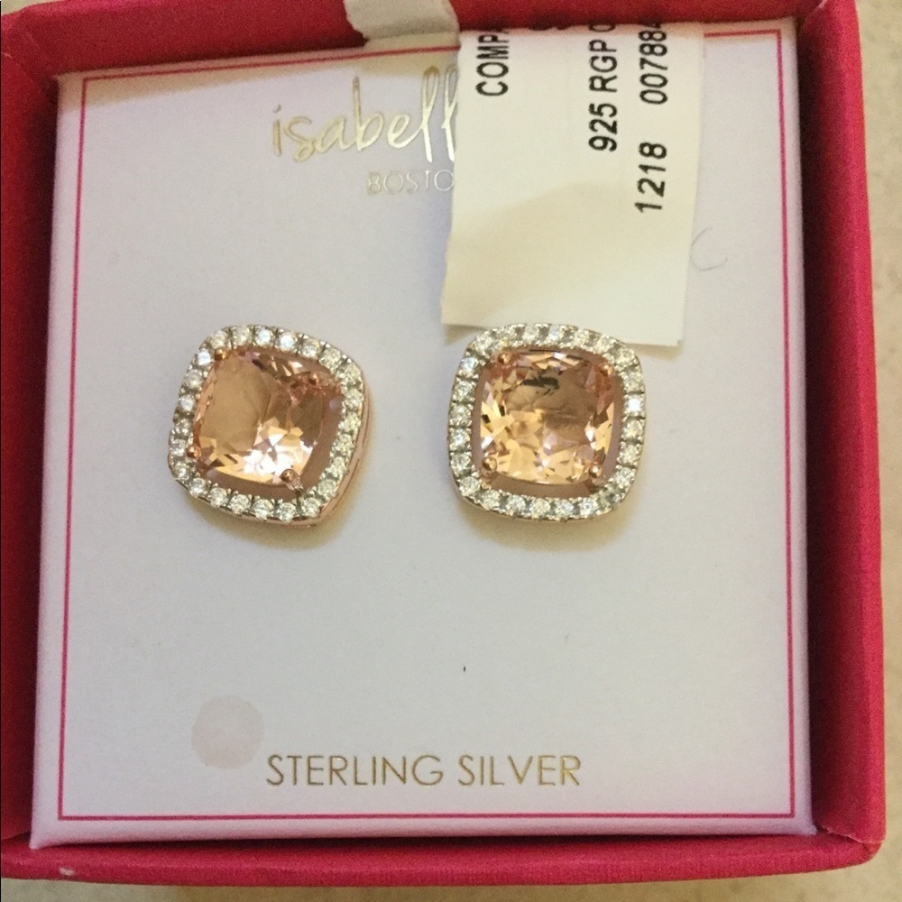 Isabella M Sterling Silver Earrings